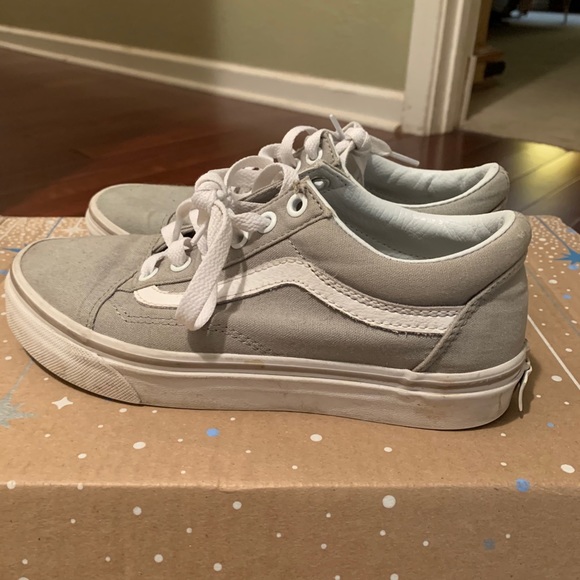 grey low top vans! - Picture 1 of 4
